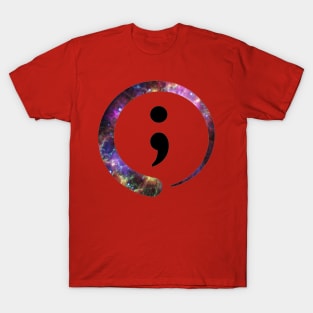 Semicolon Supernova T-Shirt